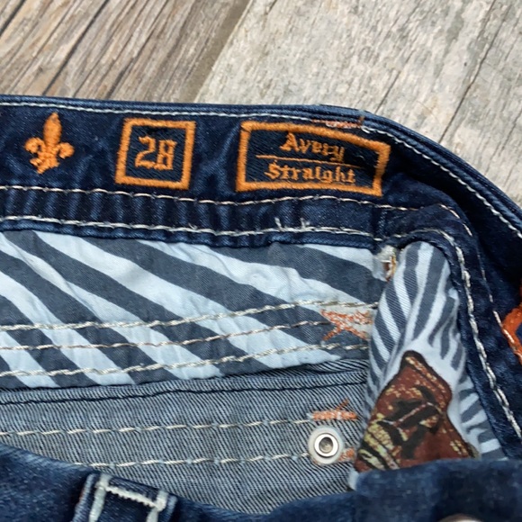 Rock Revival Avery Straight Stretch Jean 28 - Picture 6 of 11